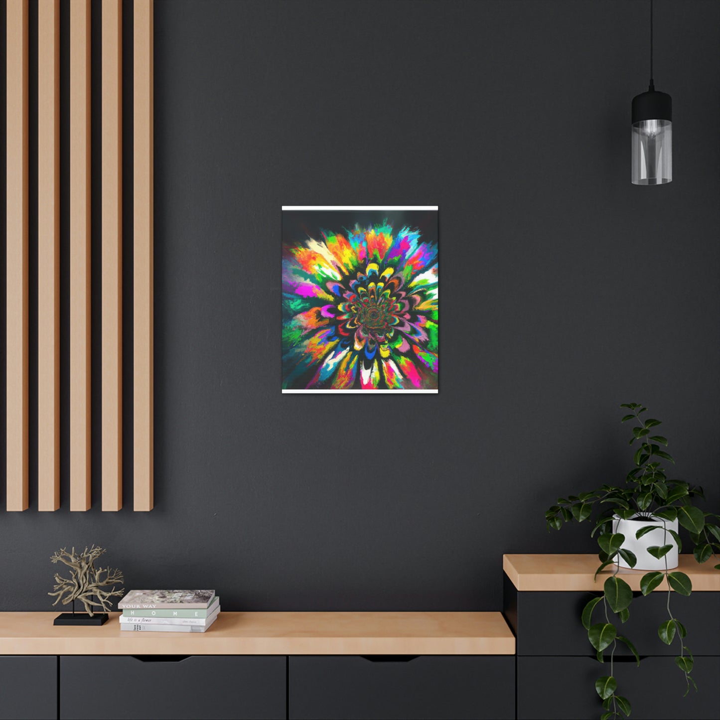 Vivid Flora. - Canvas