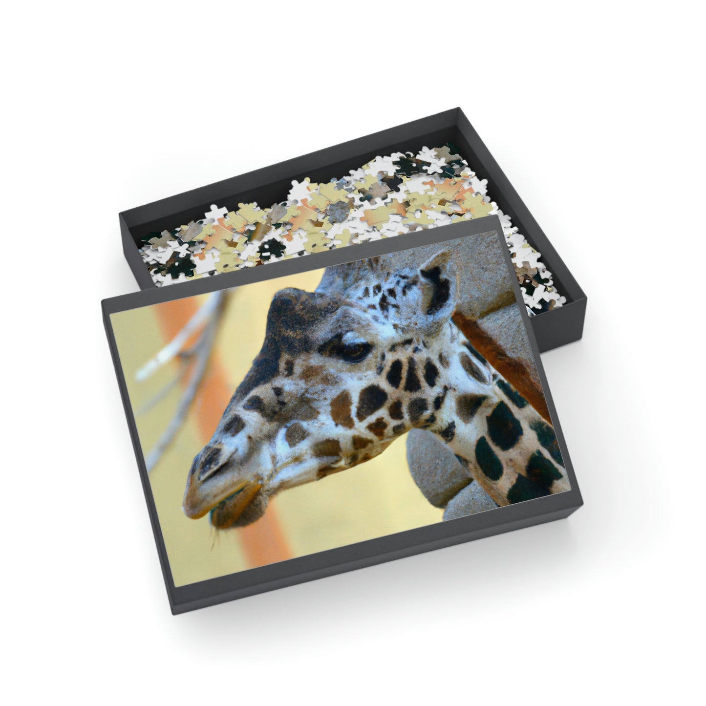 Rainbow Giraffe.- Puzzle