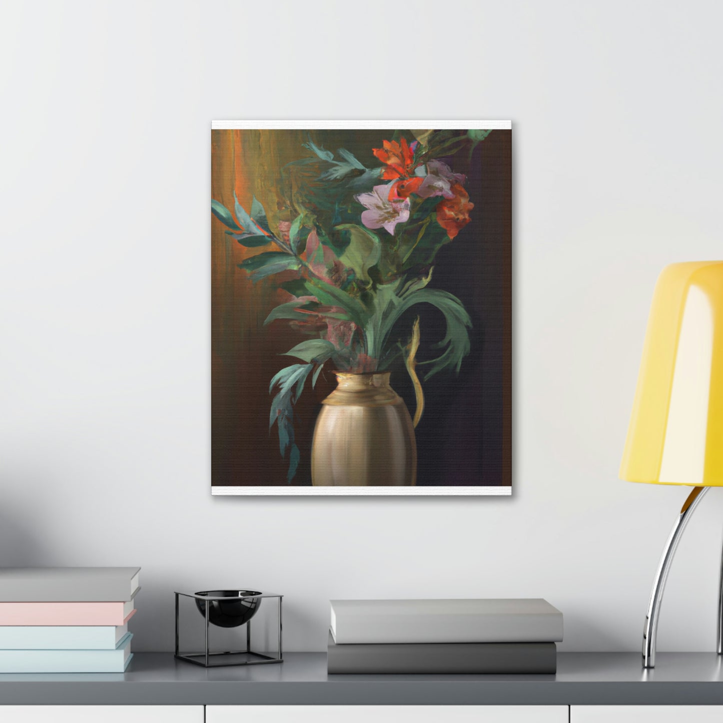 Floral Splendor Dream - Canvas