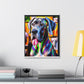 Colorful Canine Joy - Canvas