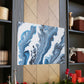 Blue Whirl - Canvas