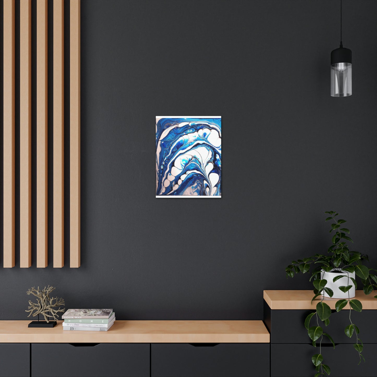 Aqua Splendor. - Canvas