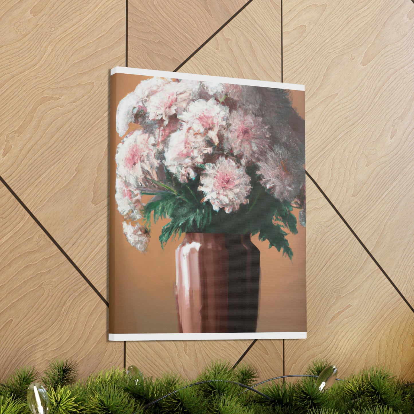 Floral Plushness. - Canvas