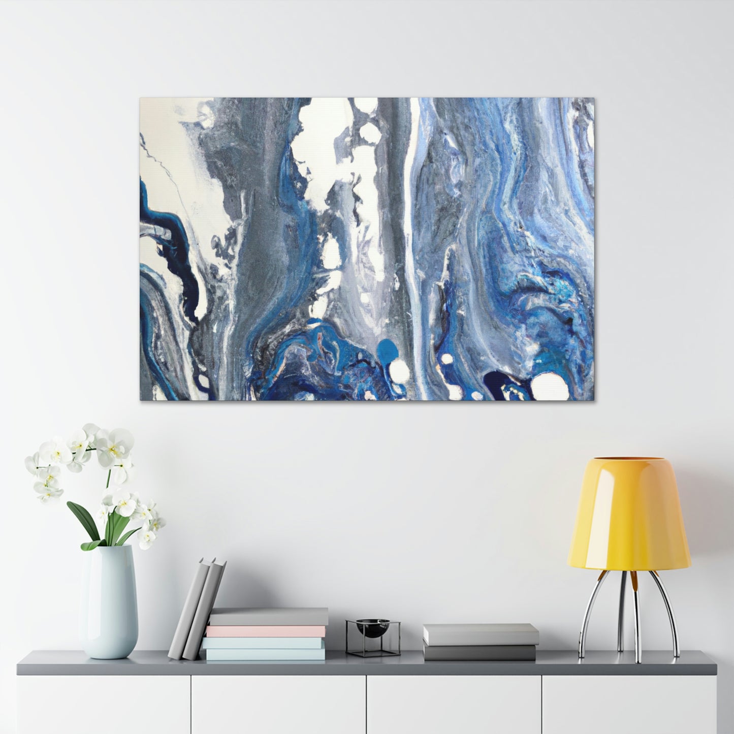 Blue Opulence - Canvas