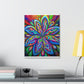 Psychedelic Bloom - Canvas