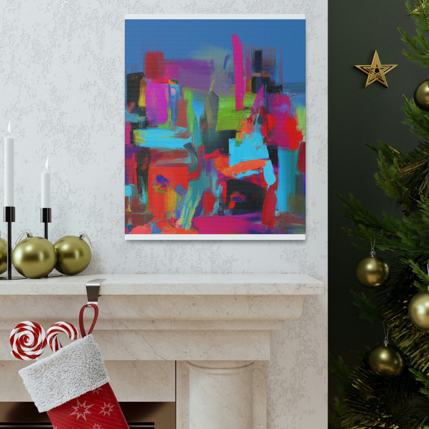 Vivid Haven - Canvas