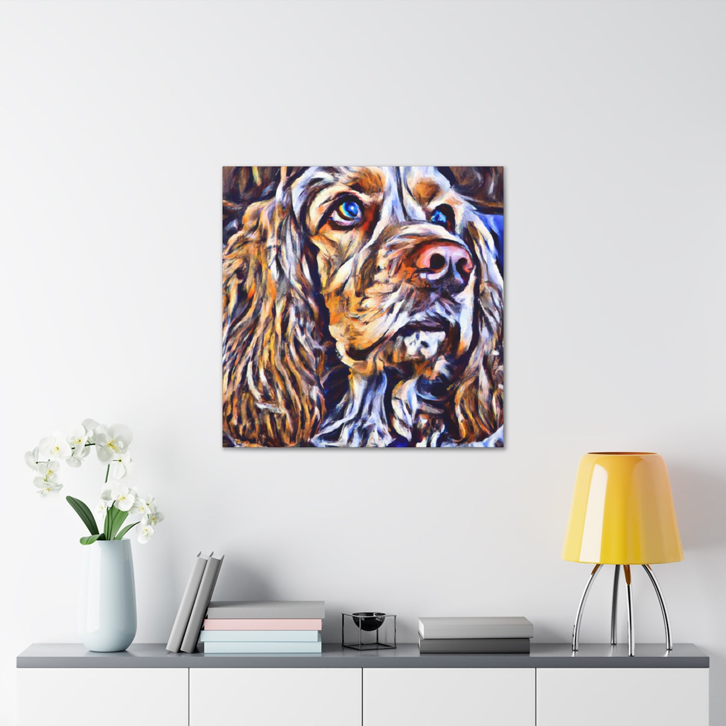 Pup Prism. - Canvas