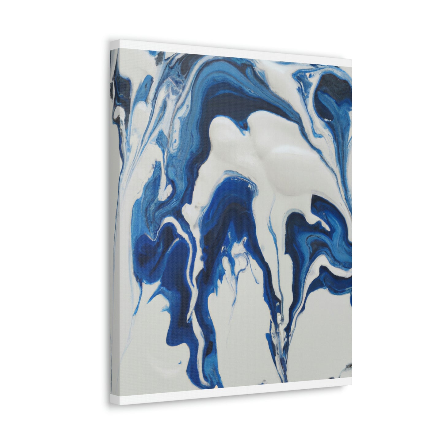 Blue Flux. - Canvas