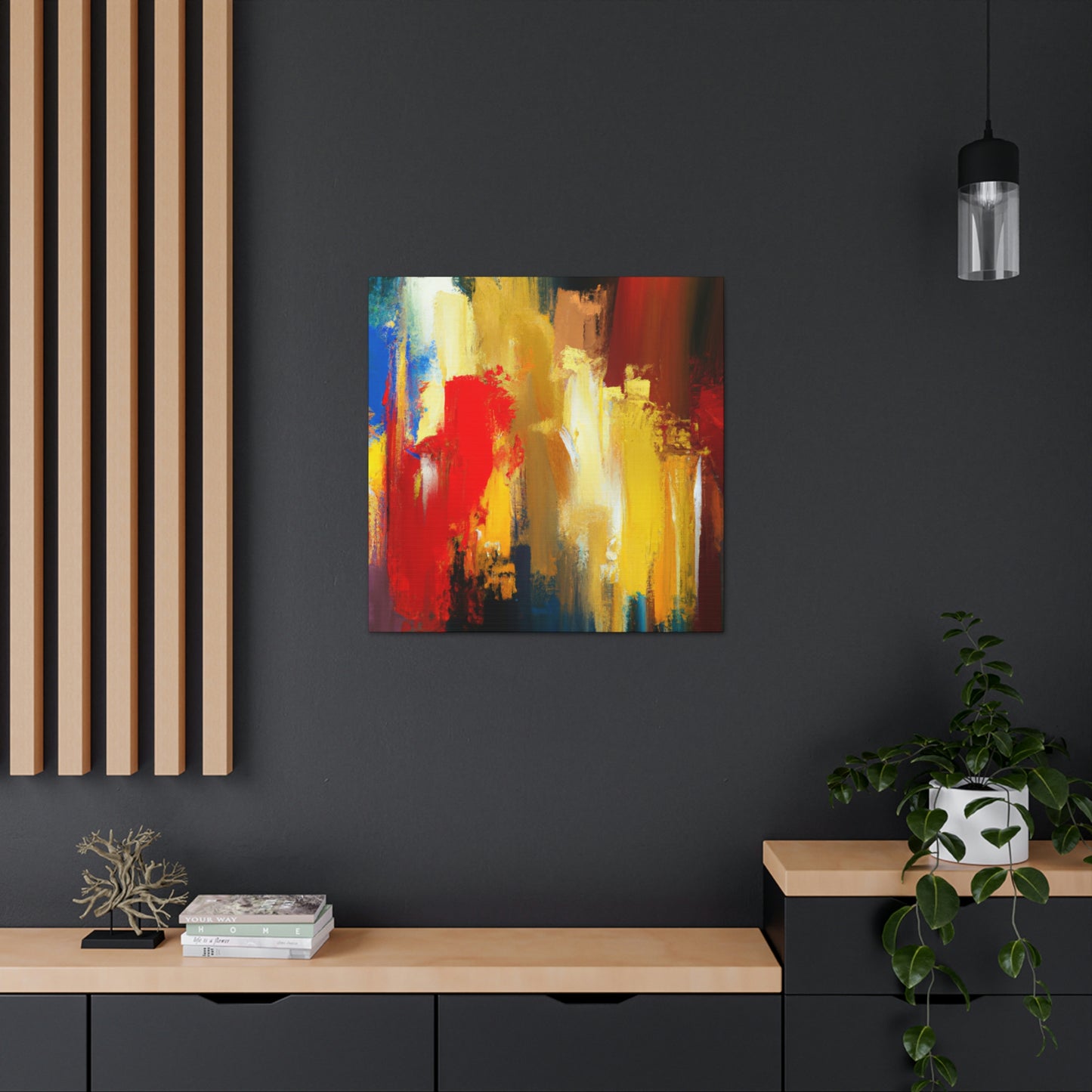 Vivid Veil. - Canvas