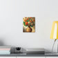 Floral Finesse Honed. - Canvas