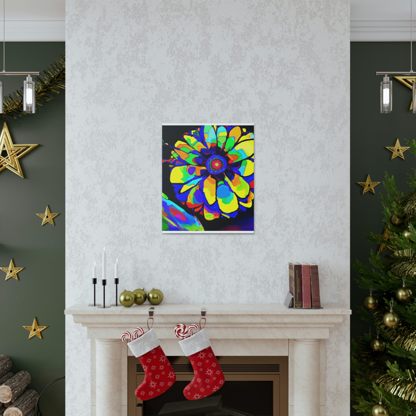 Vivid Flora. - Canvas