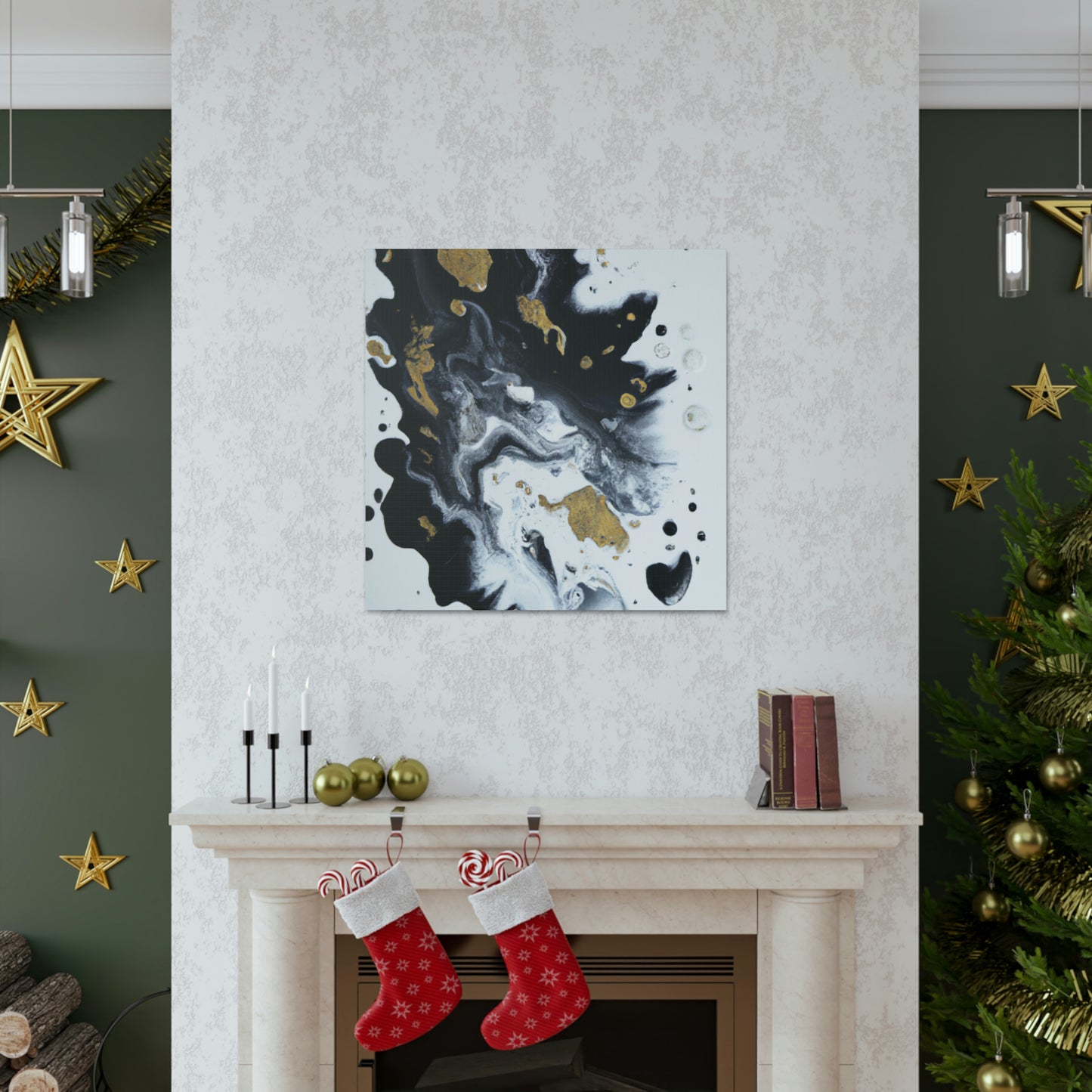 Cosmic Elegance. - Canvas