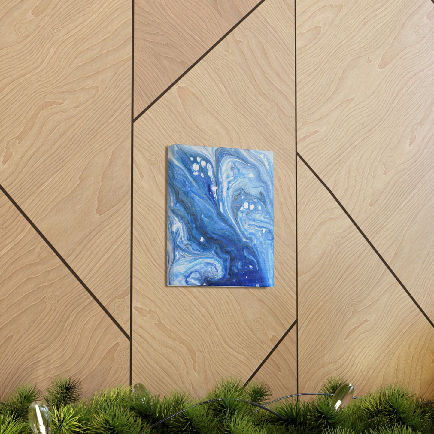 Cosmic Blue. - Canvas