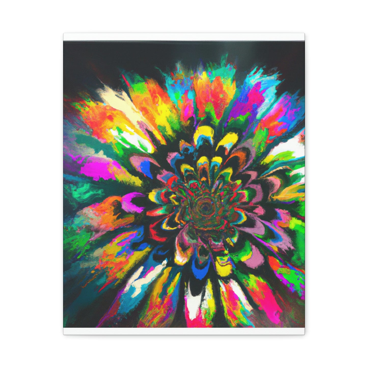 Vivid Flora. - Canvas