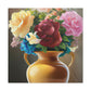 Vase Blossom Splendor - Canvas
