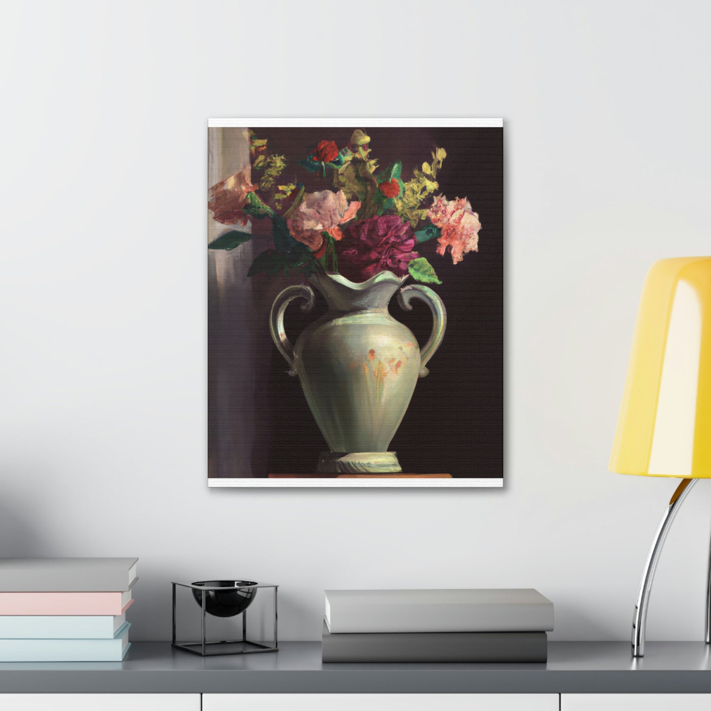 Vase Petal Splendor - Canvas