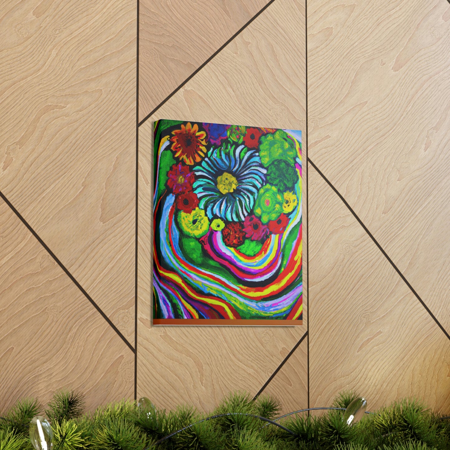 Vivid Blooms. - Canvas