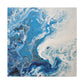 "Blue Spark" - Canvas