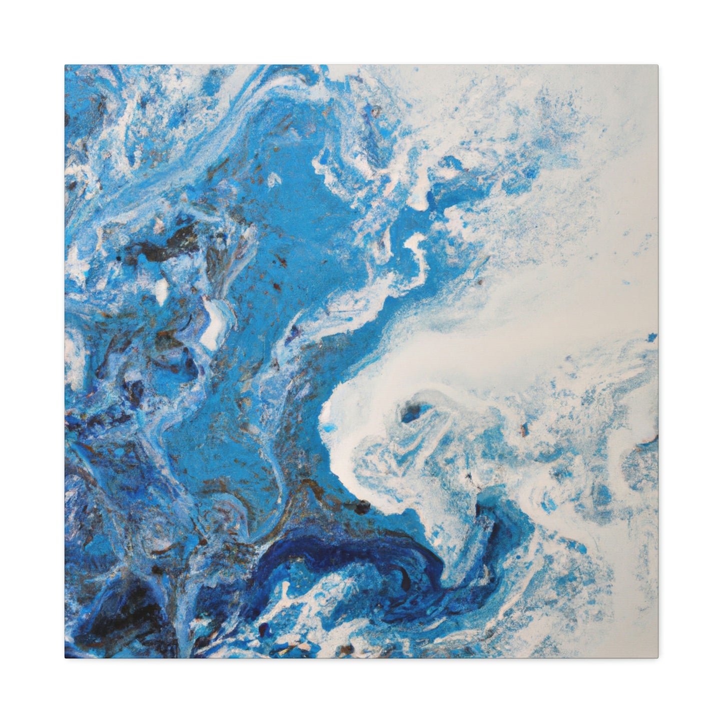 "Blue Spark" - Canvas