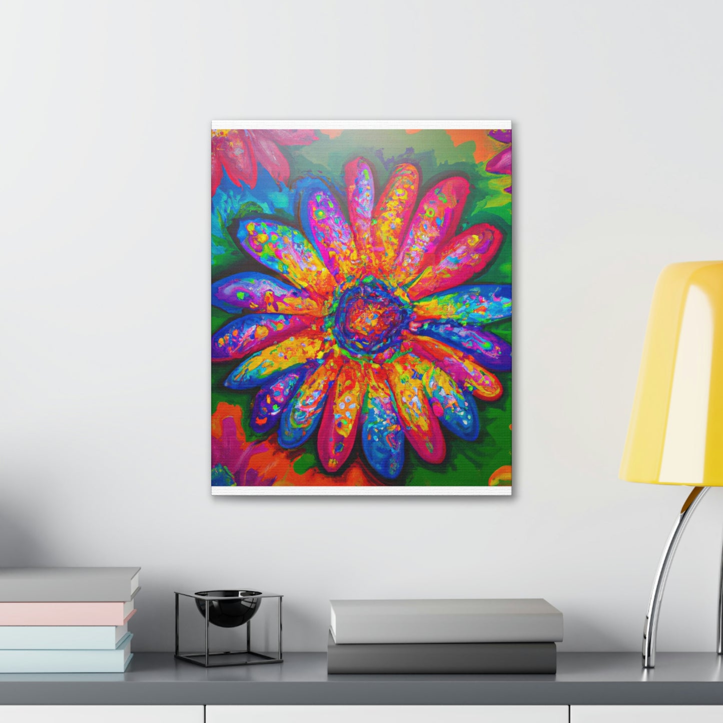 Vivid Blooms. - Canvas