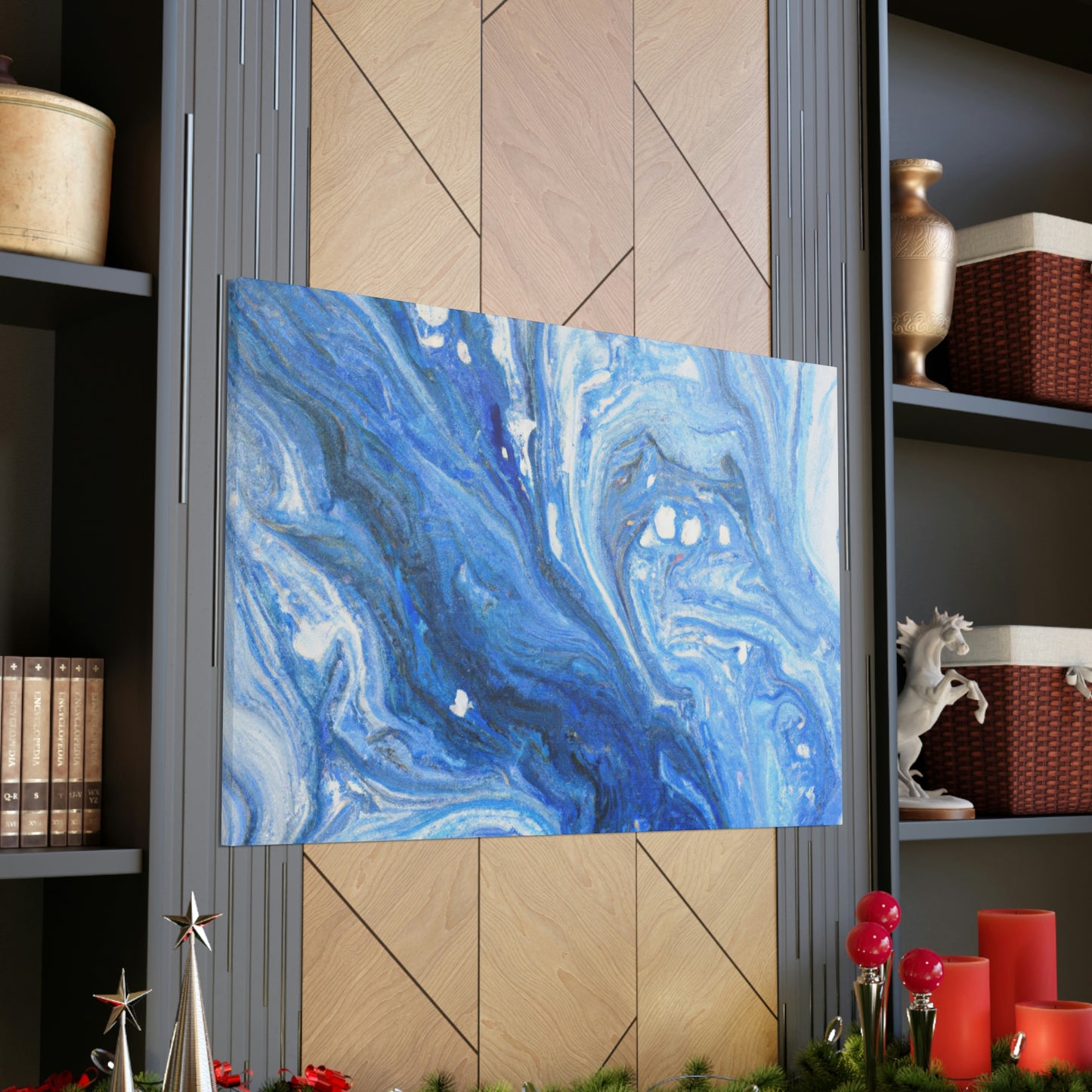 Cosmic Blue. - Canvas