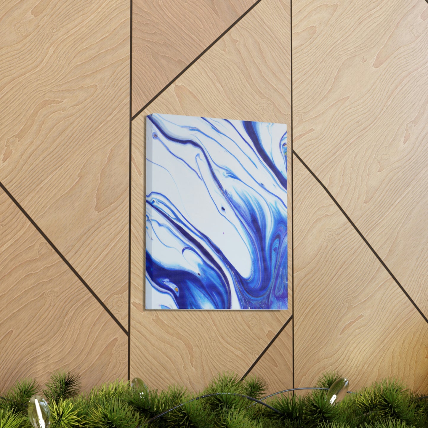 Aqua Sky. - Canvas
