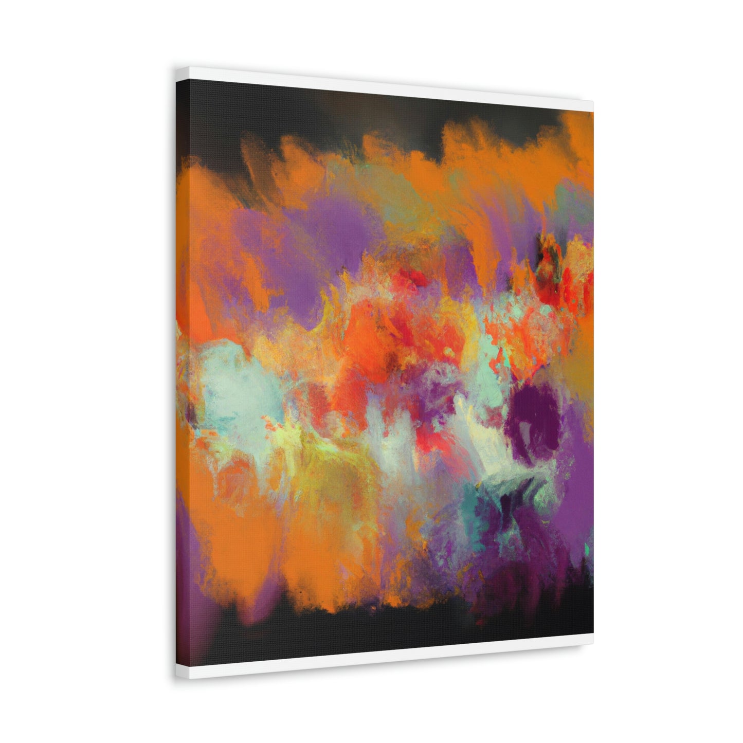 Coral Sparkle. - Canvas