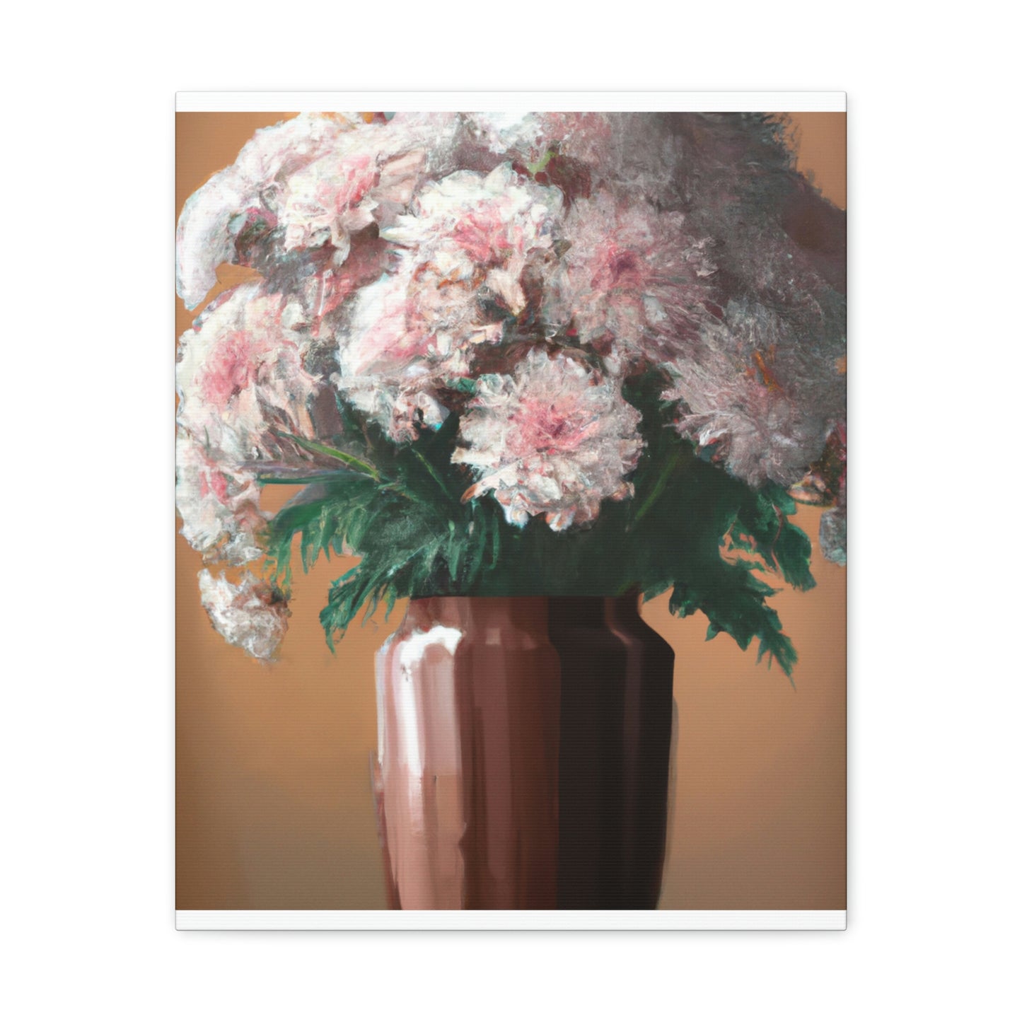 Floral Plushness. - Canvas