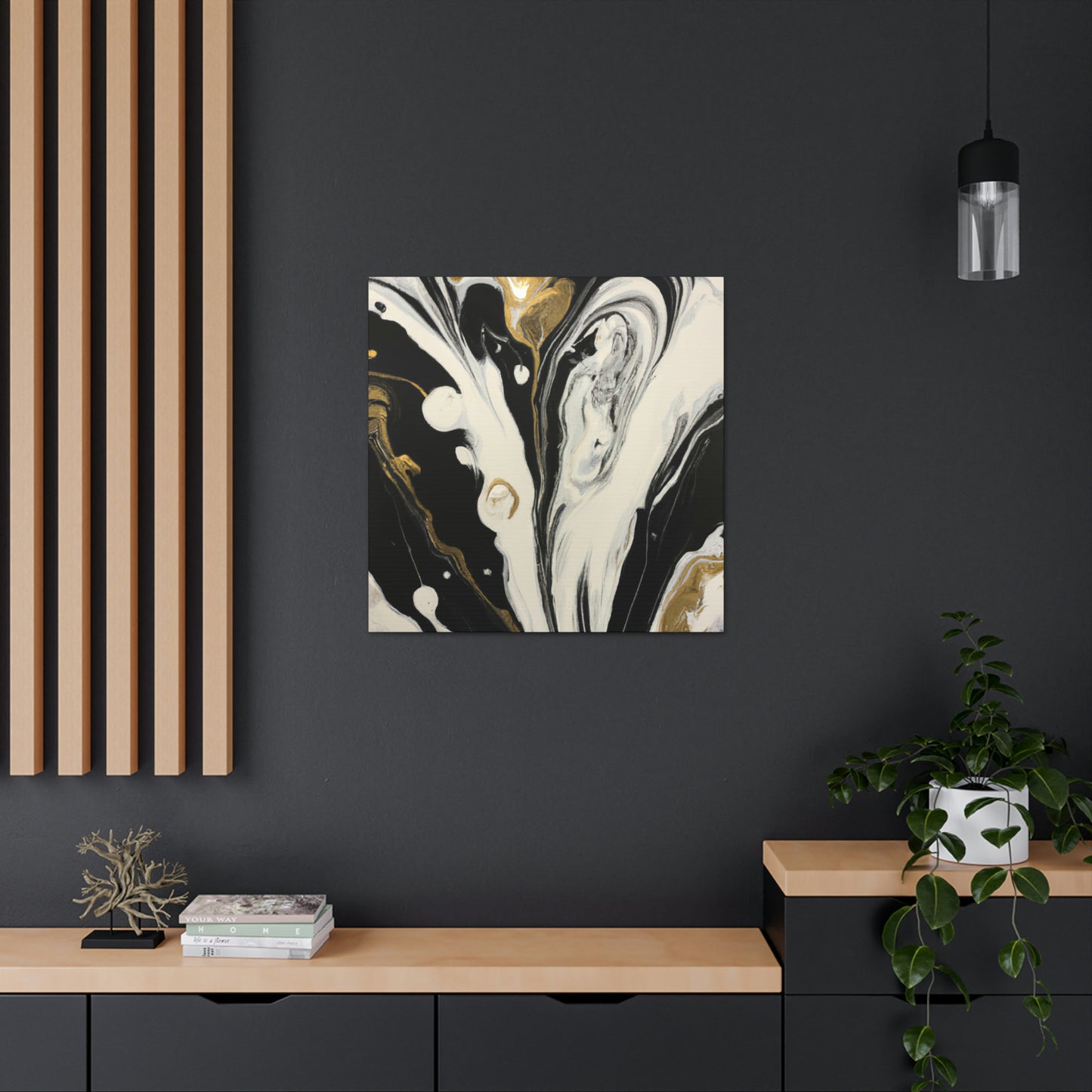 Captivating Chroma Splendor - Canvas