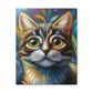 Rainbow Whiskers. - Canvas