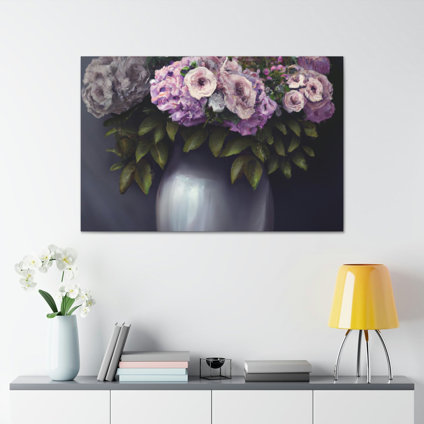 "Floral Perfection Detail" - Canvas