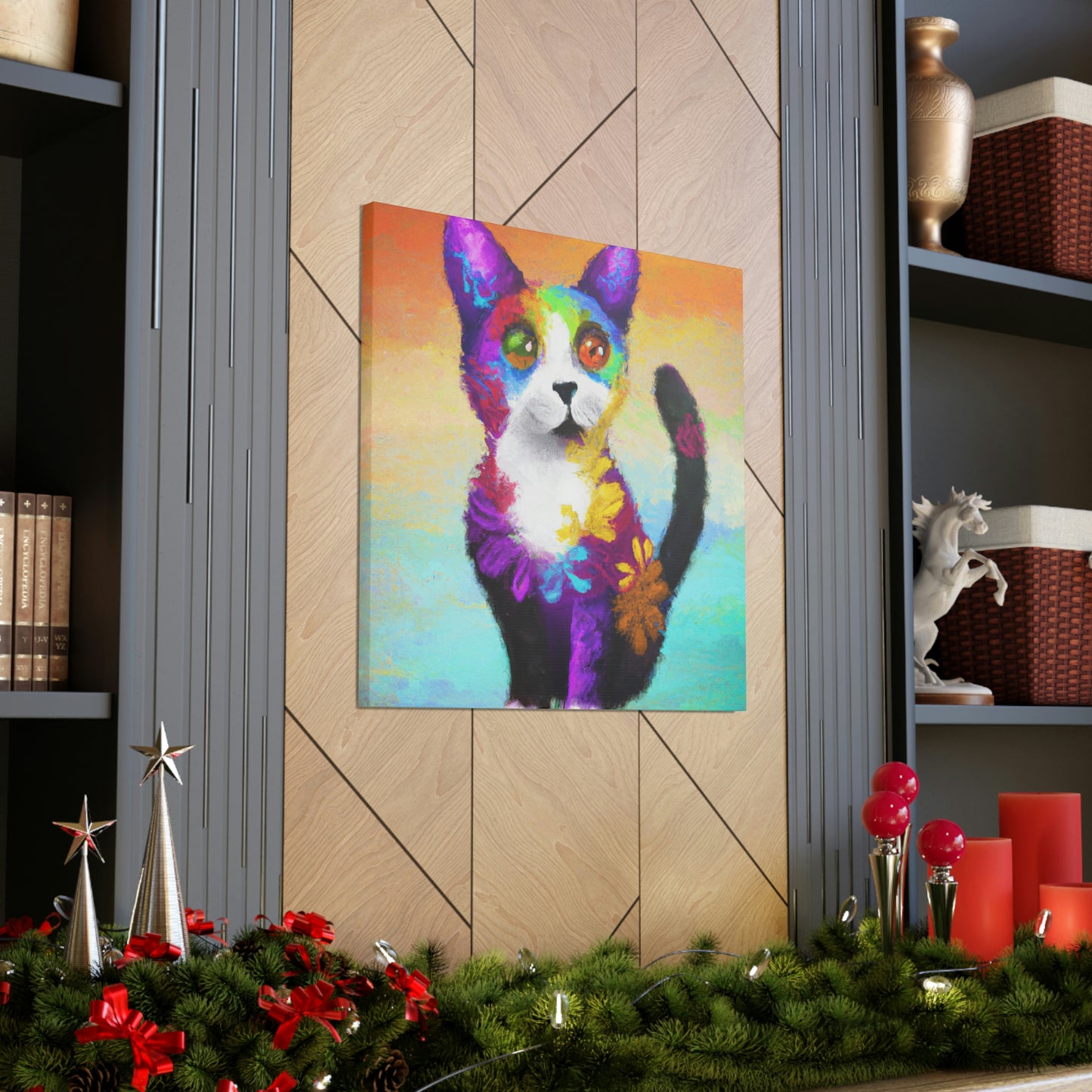 Feline Fusion - Canvas