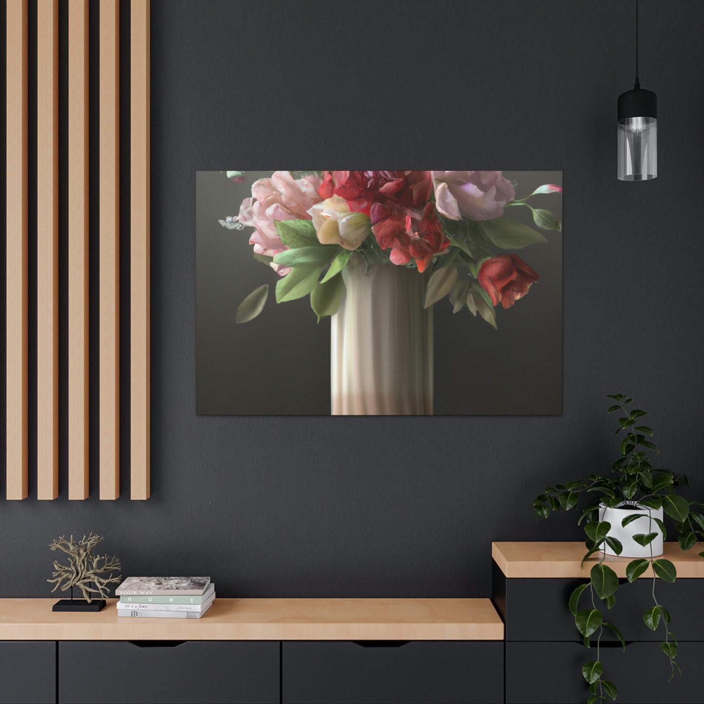 Blossoming Petals Captured - Canvas