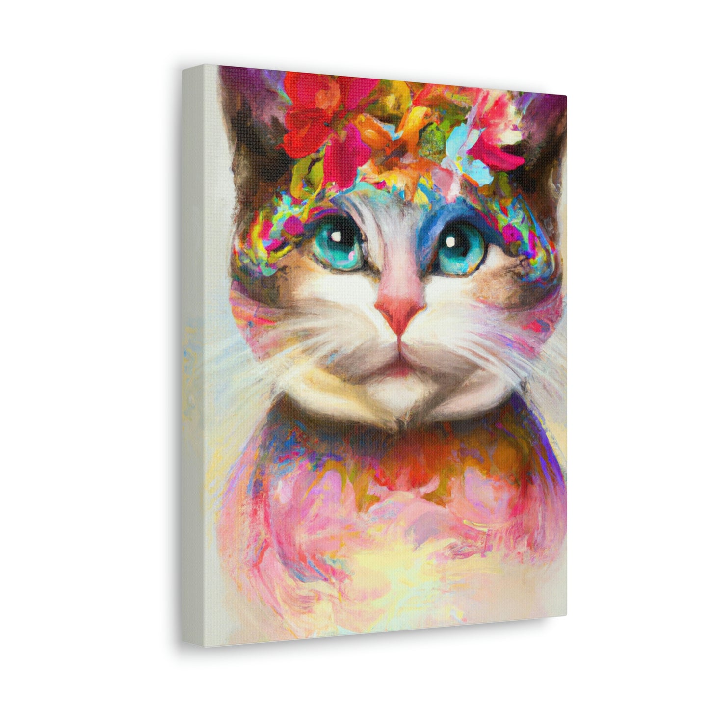Bloom Cat - Canvas