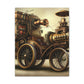 Steampunk Motor. - Canvas