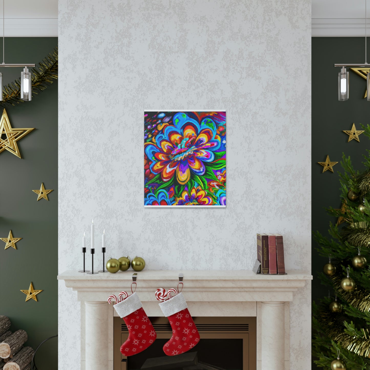 Fantasy Flora. - Canvas
