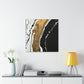 Golden Flow Fusion - Canvas