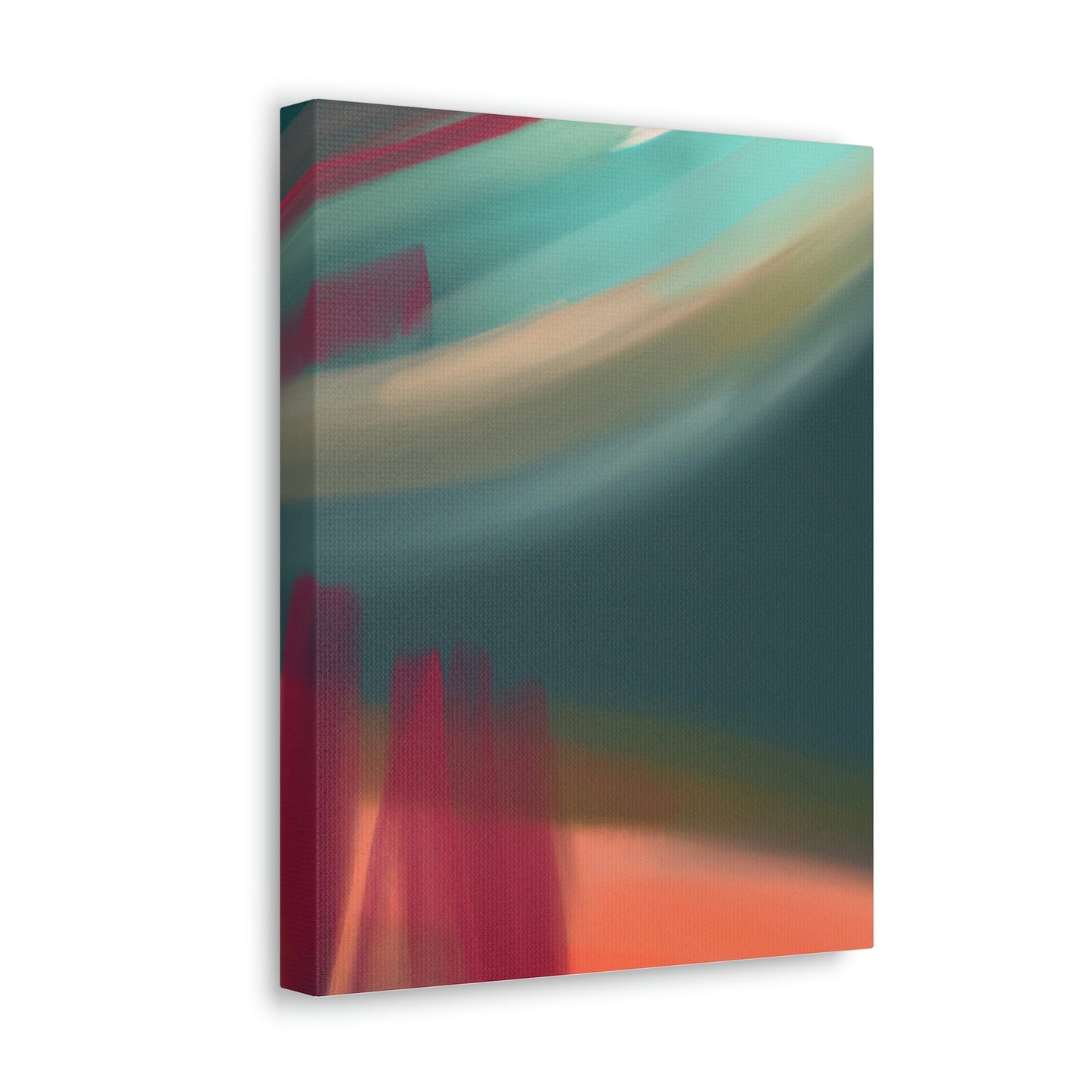 Vibrant Bloom. - Canvas