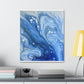 Cosmic Blue. - Canvas