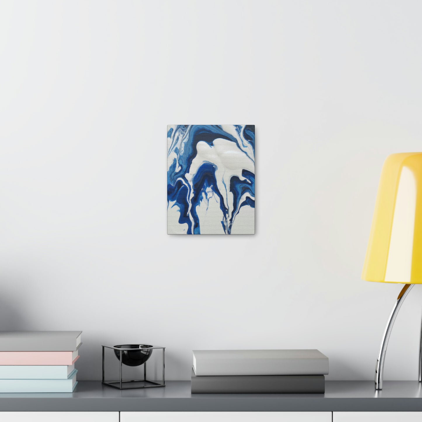 Blue Flux. - Canvas