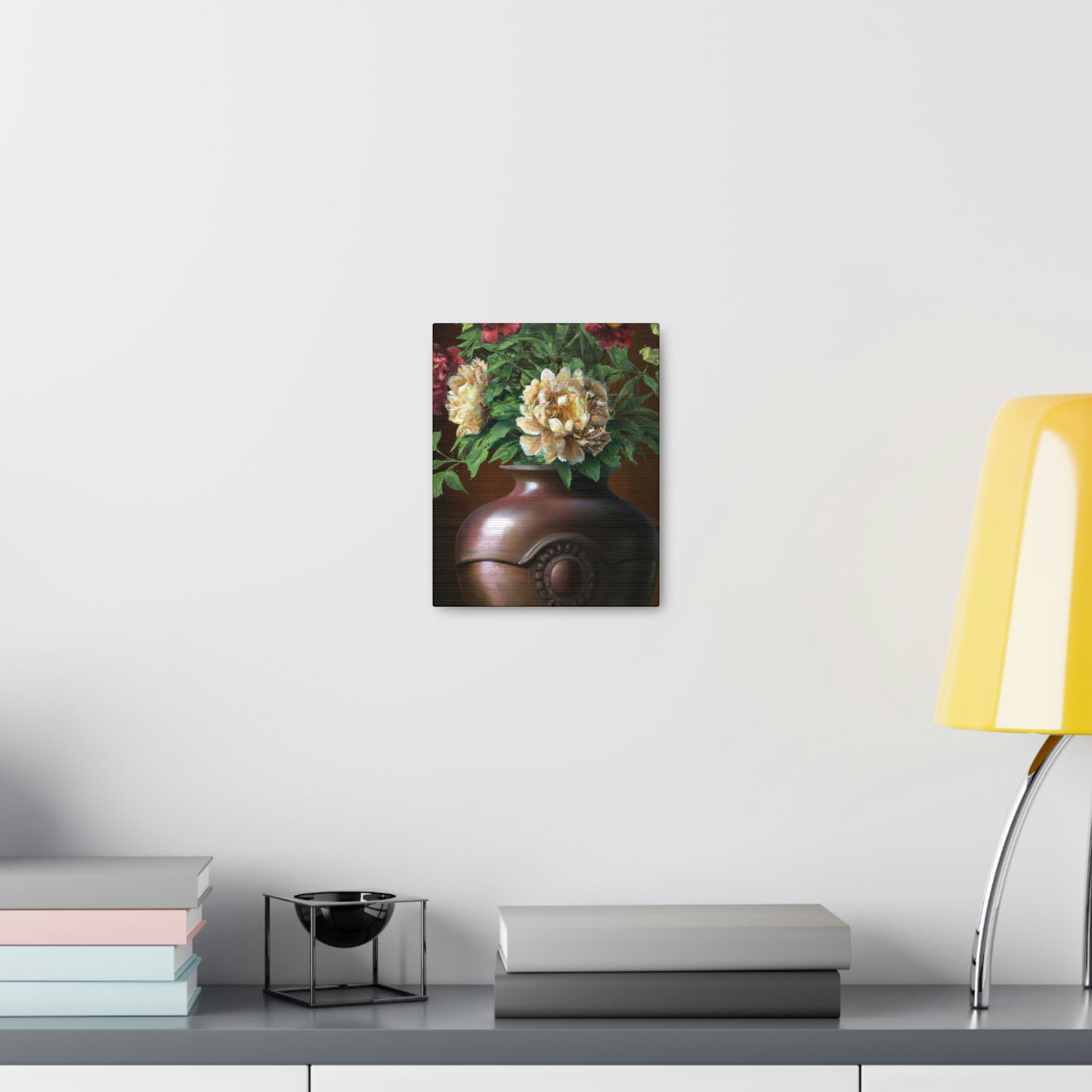 Vase Palette Flourish - Canvas