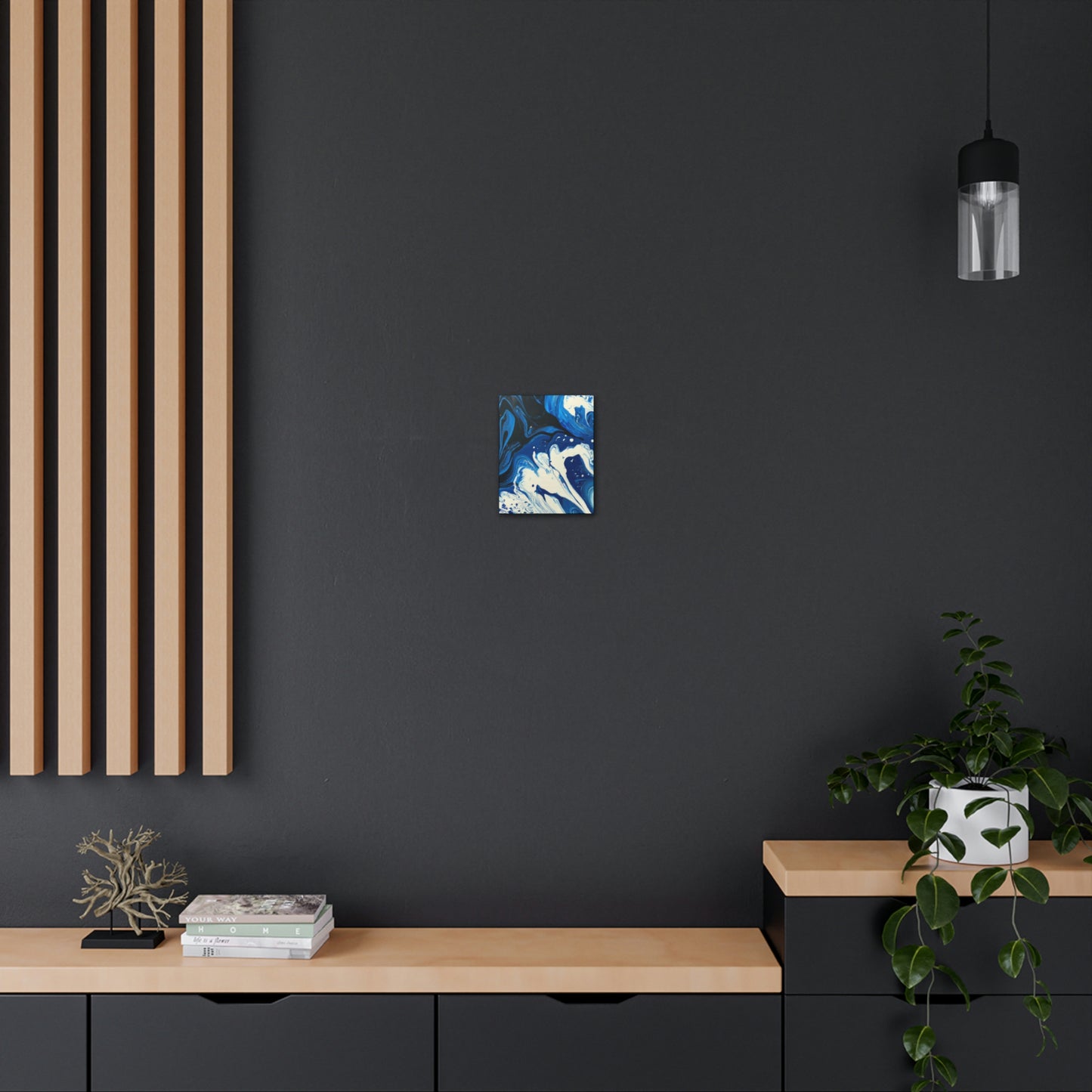 Blue Flux - Canvas