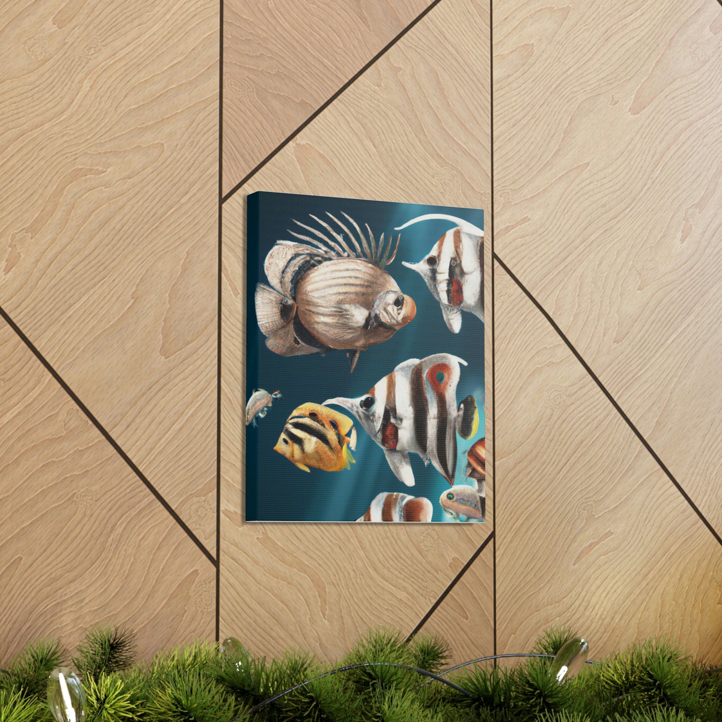 Oceanic Sea Life - Canvas