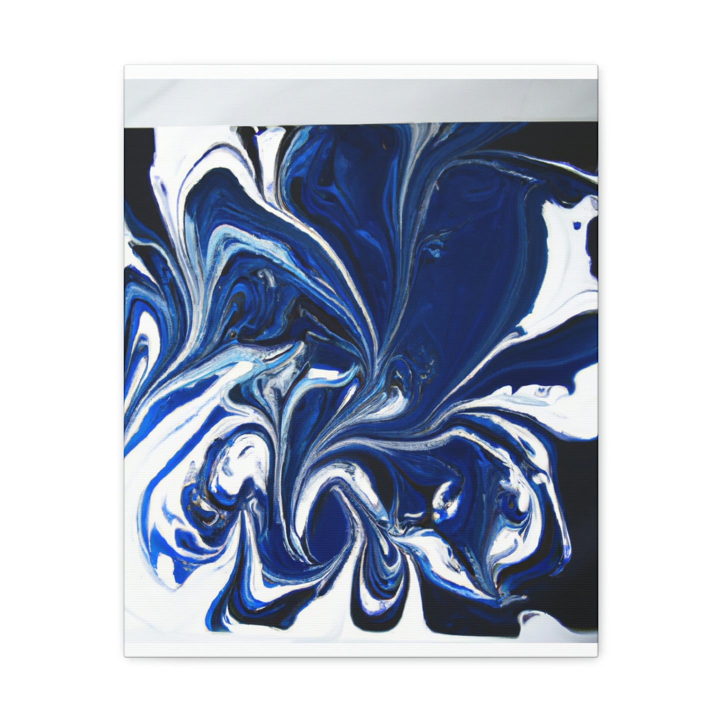 Blue Embrace. - Canvas