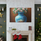 Floral Embellishment. - Canvas
