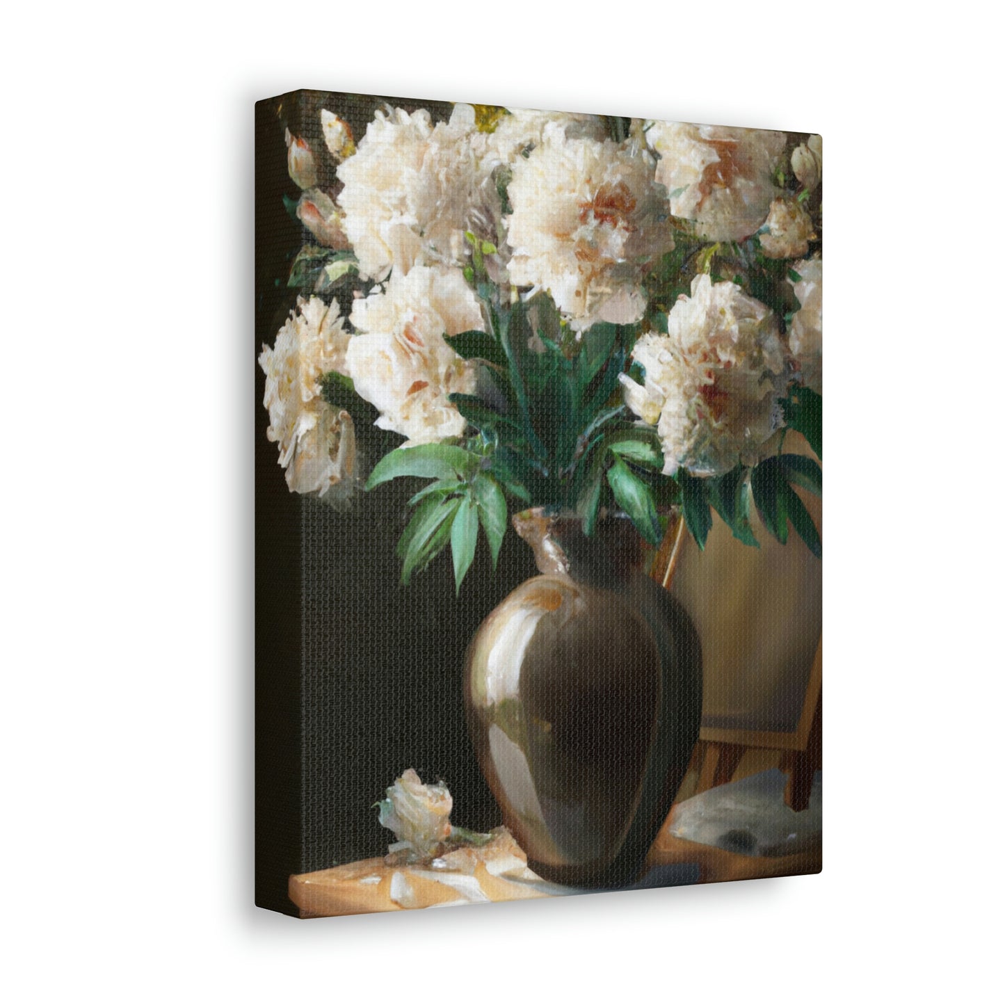 Floral Glamour Burst - Canvas