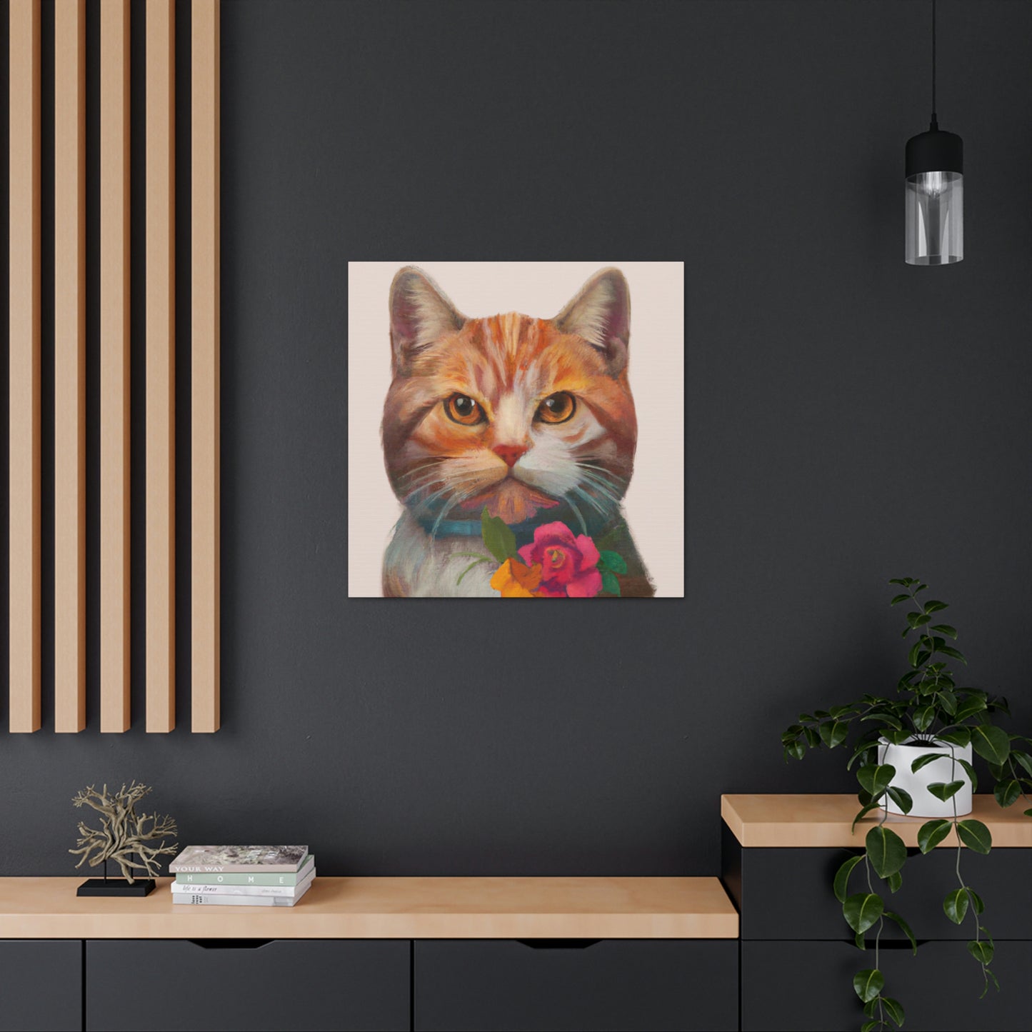 Cat Bliss. - Canvas