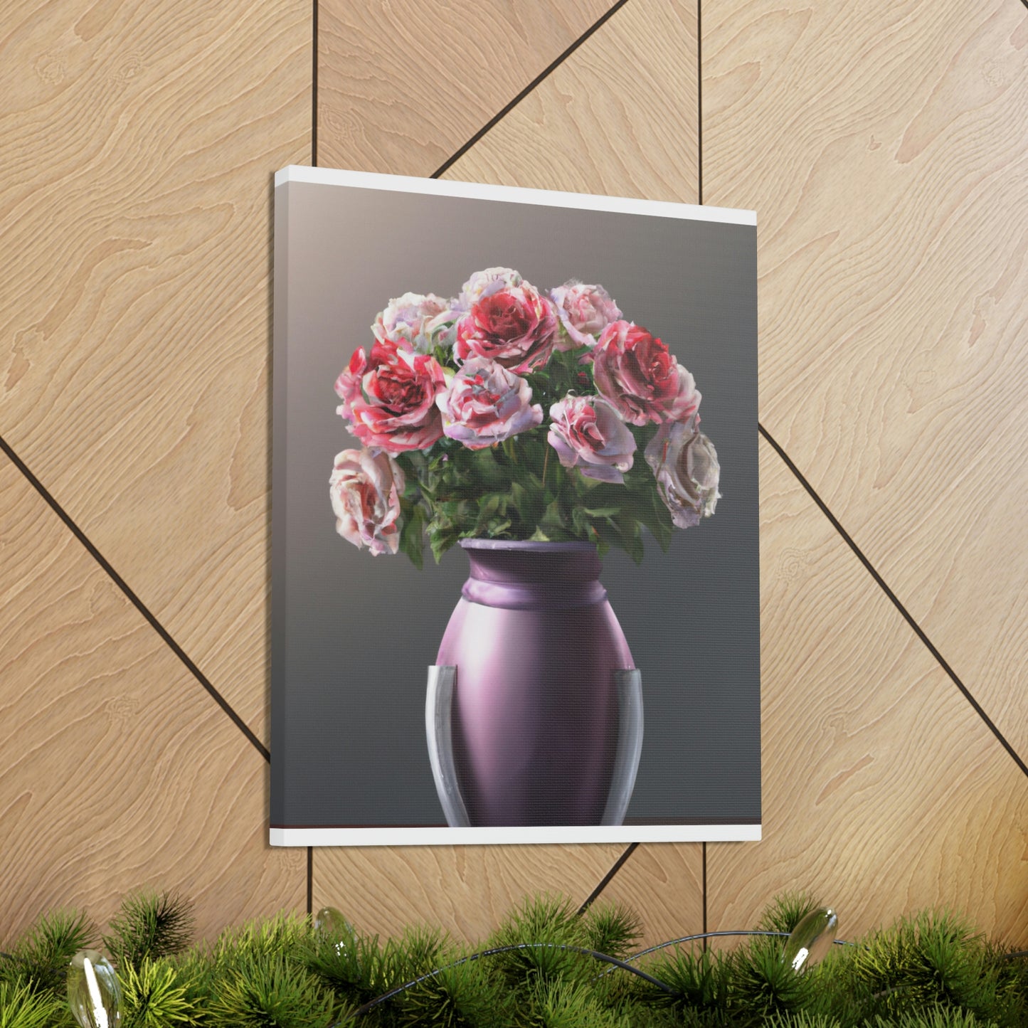Floral Detail Bliss. - Canvas