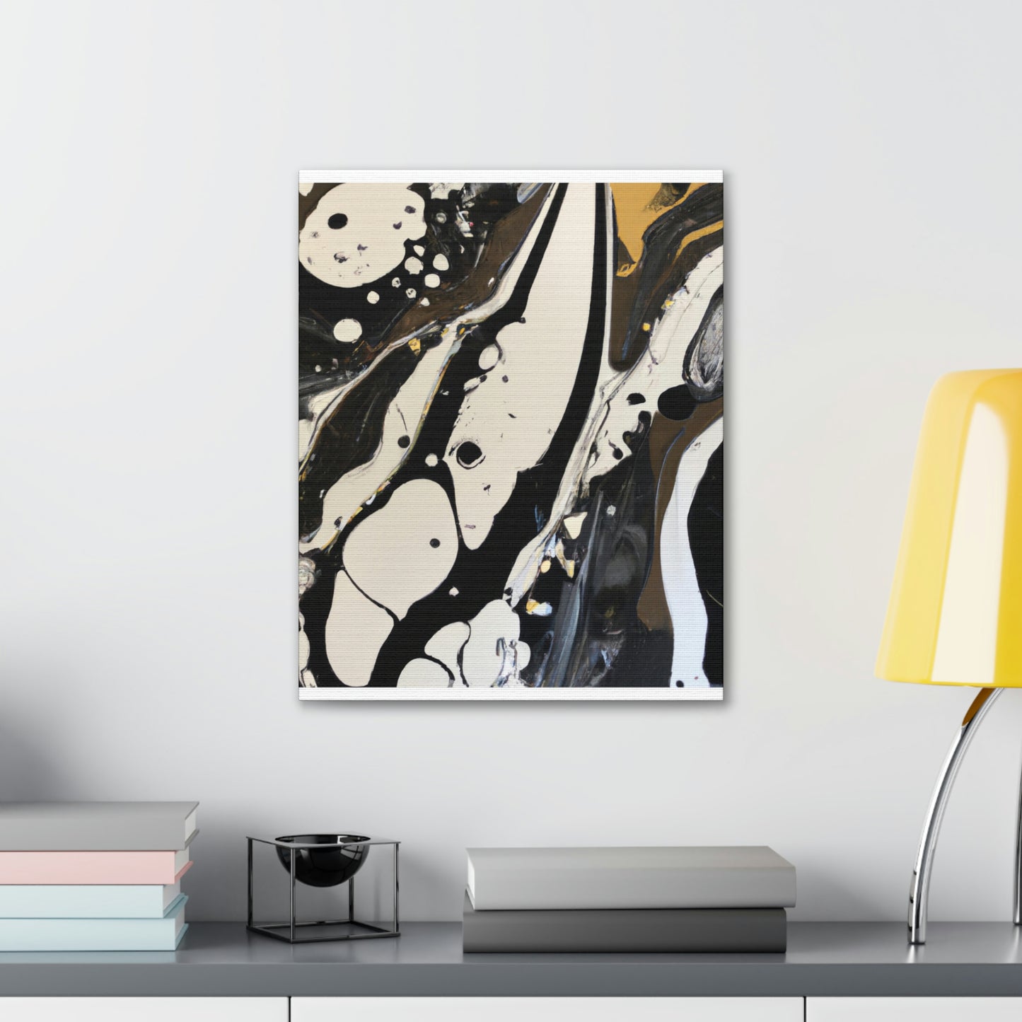 Opulent Drip Mirage. - Canvas