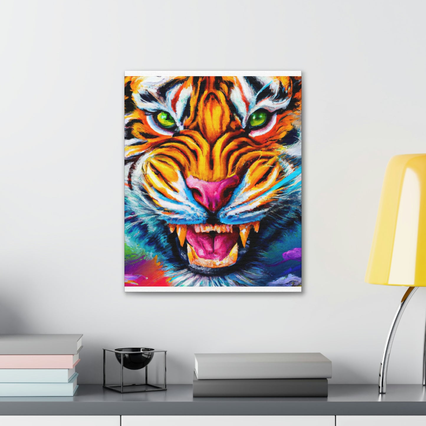 Tiger Dream. - Canvas